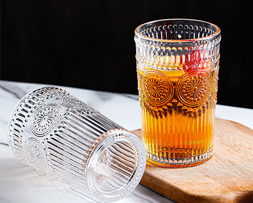 Embossed Clear Glass