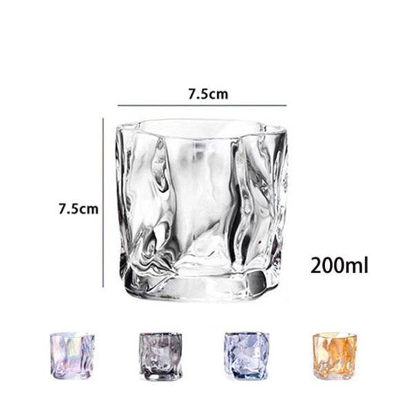 Twisted Glass Cup