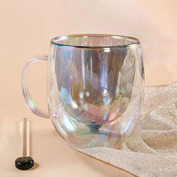 Coffee Double Glass Cup