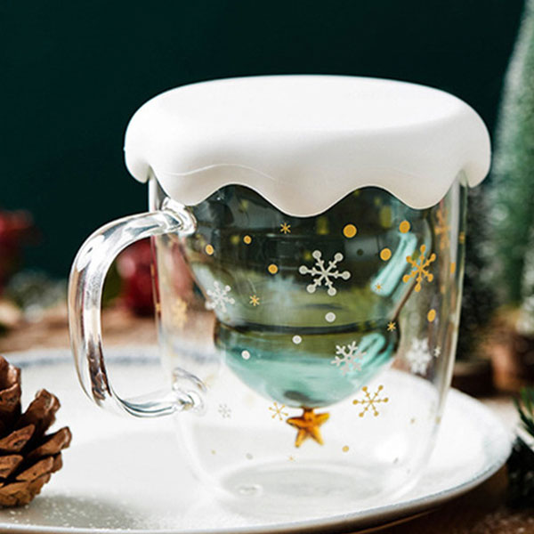 Double Wall Christmas Mug
