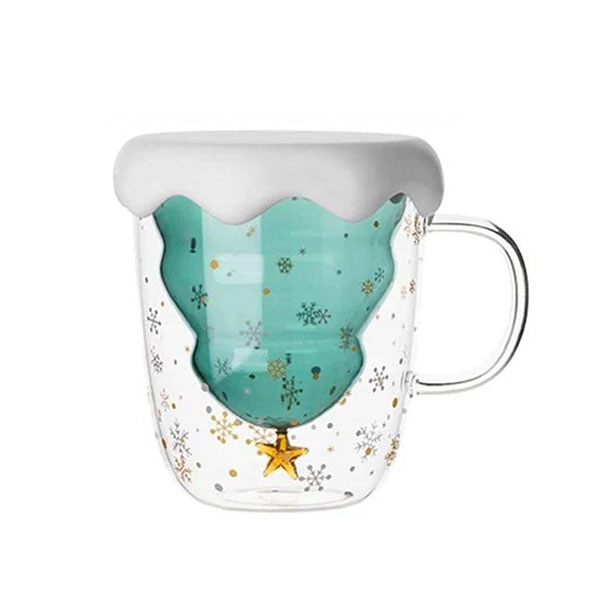 Double Walled Christmas Mug