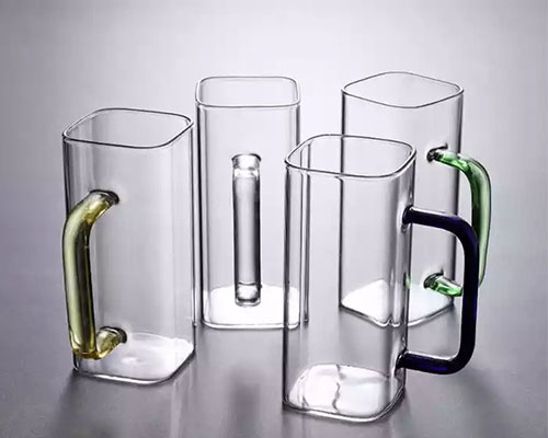 Glass Cup With Handle