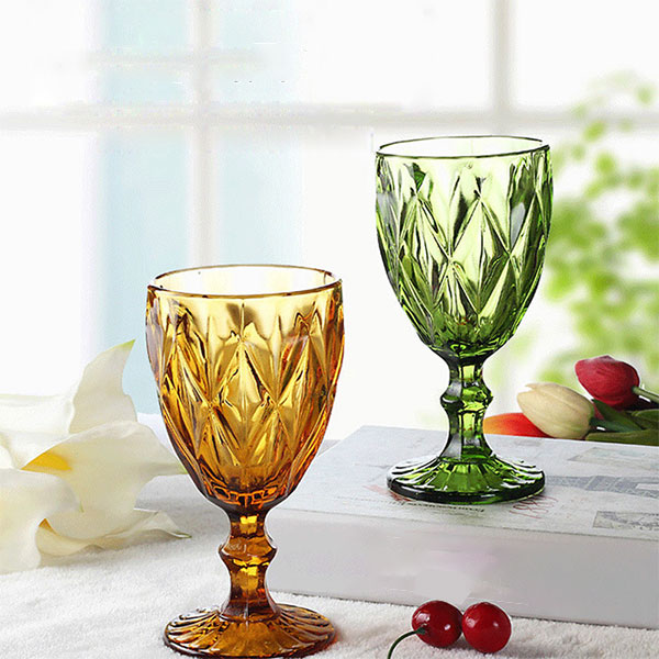 Green Glass Cup