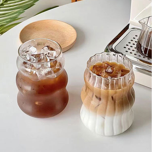 Retro Glass Mugs