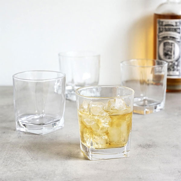 Square Scotch Glasses