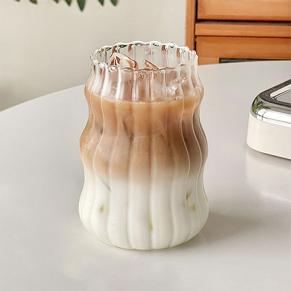 Vintage Clear Glass Tea Cups