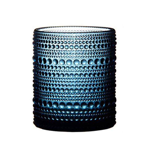 Blue Bubble Glassware