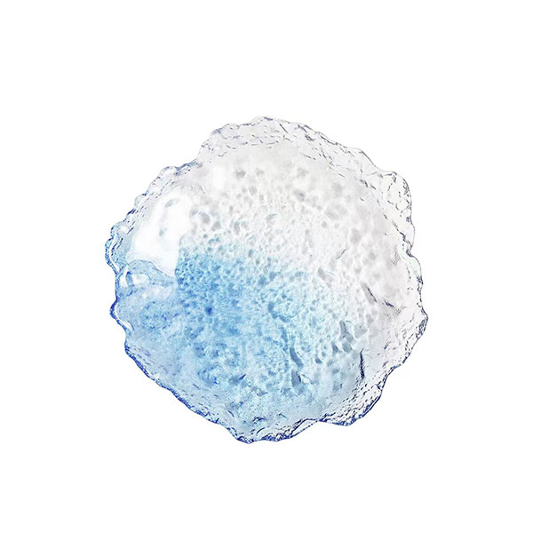 Blue Glass Dish