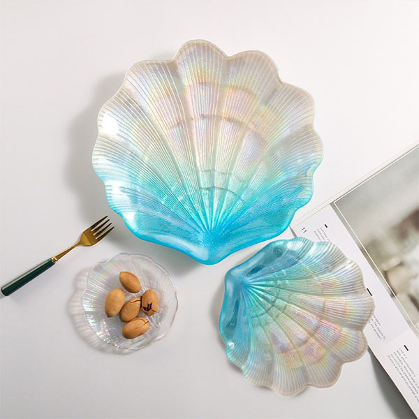Blue Glass Dishes
