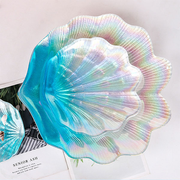 Blue Glass Plate