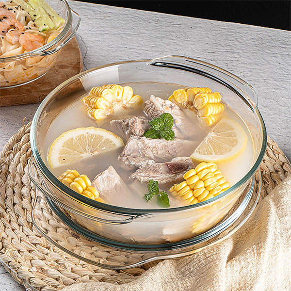 Clear Bowls With Lids