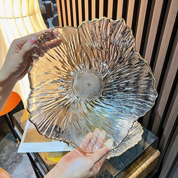 Clear Dinner Plates