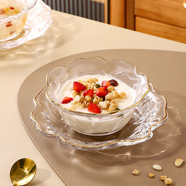 Dessert Glass Plates