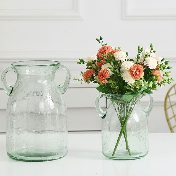 Flower Vase Clear Glass