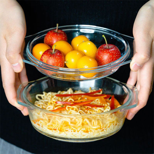 Glass Bowls With Glass Lids