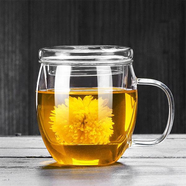 Glass Mug With Infuser