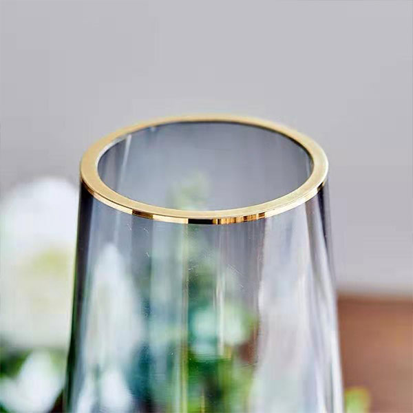 Gold Rim Vase