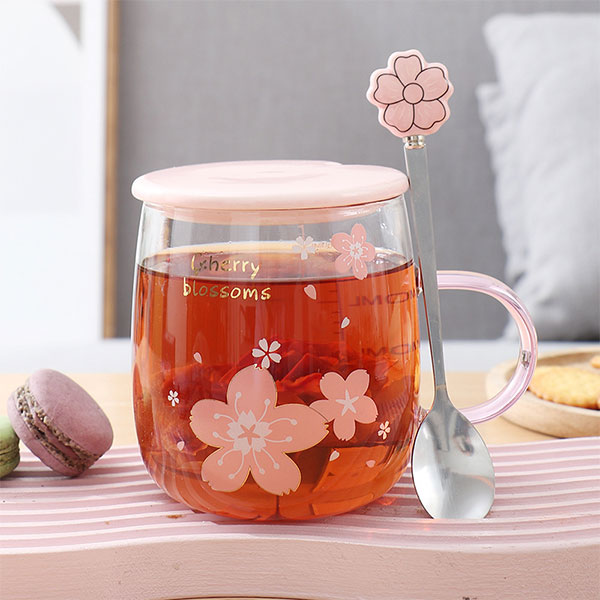Japanese Cherry Blossom Cup