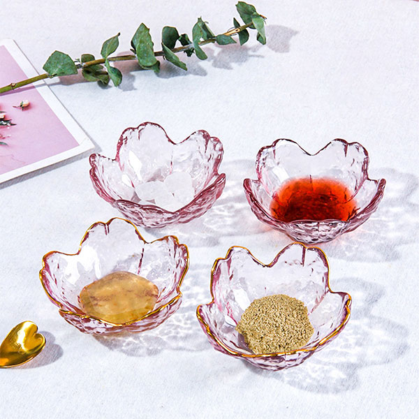 Pink Floral Plates