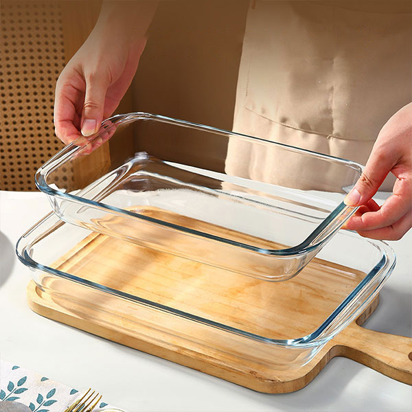 Square Crystal Dish