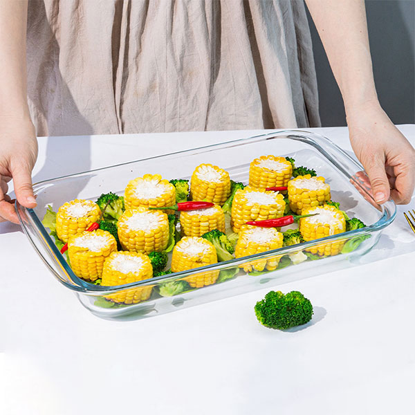Square Glass Dish