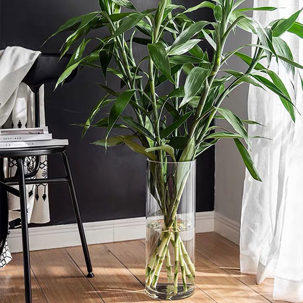 Tall Round Vase
