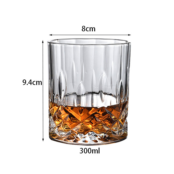 Vintage Crystal Whiskey Glasses