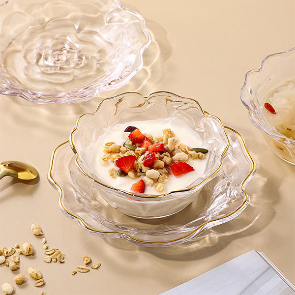 Vintage Dishes With Roses