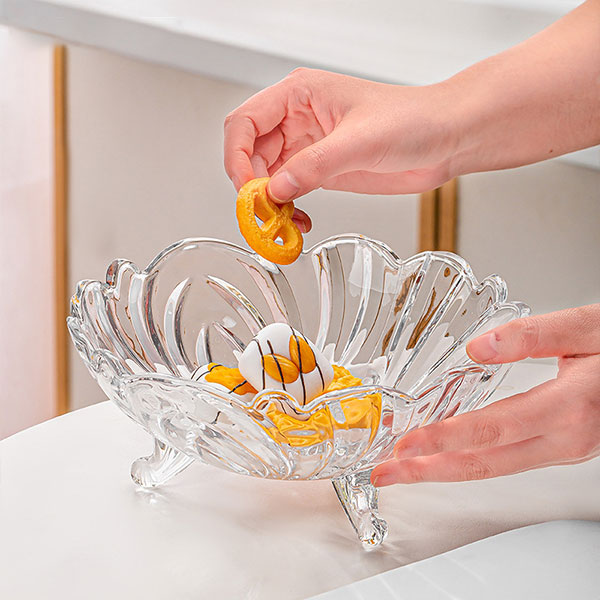 Vintage Glass Cake Plate