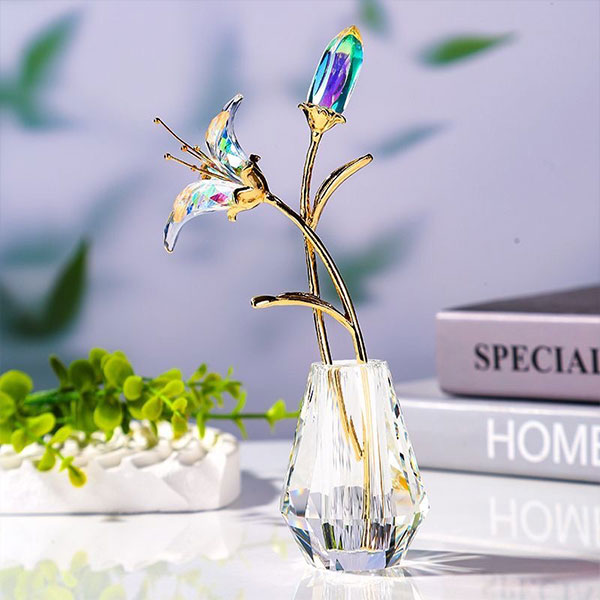 Cut Crystal Vase