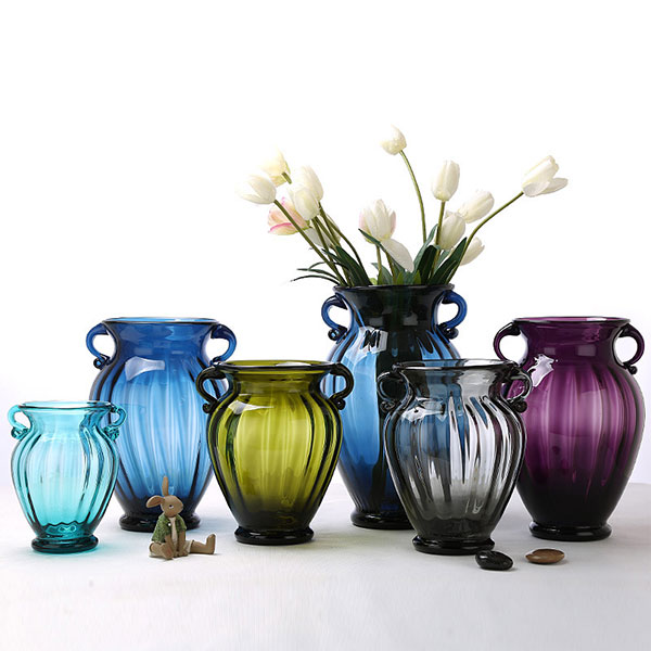 Vintage Glass Flower Vase
